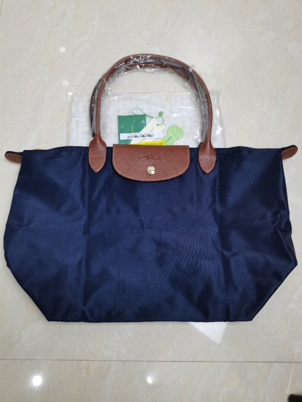 Longchamp Foldable Portable Bag Tote